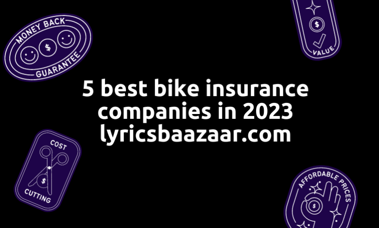 5 best bike insurance companies in 2023 lyricsbaazaar.com